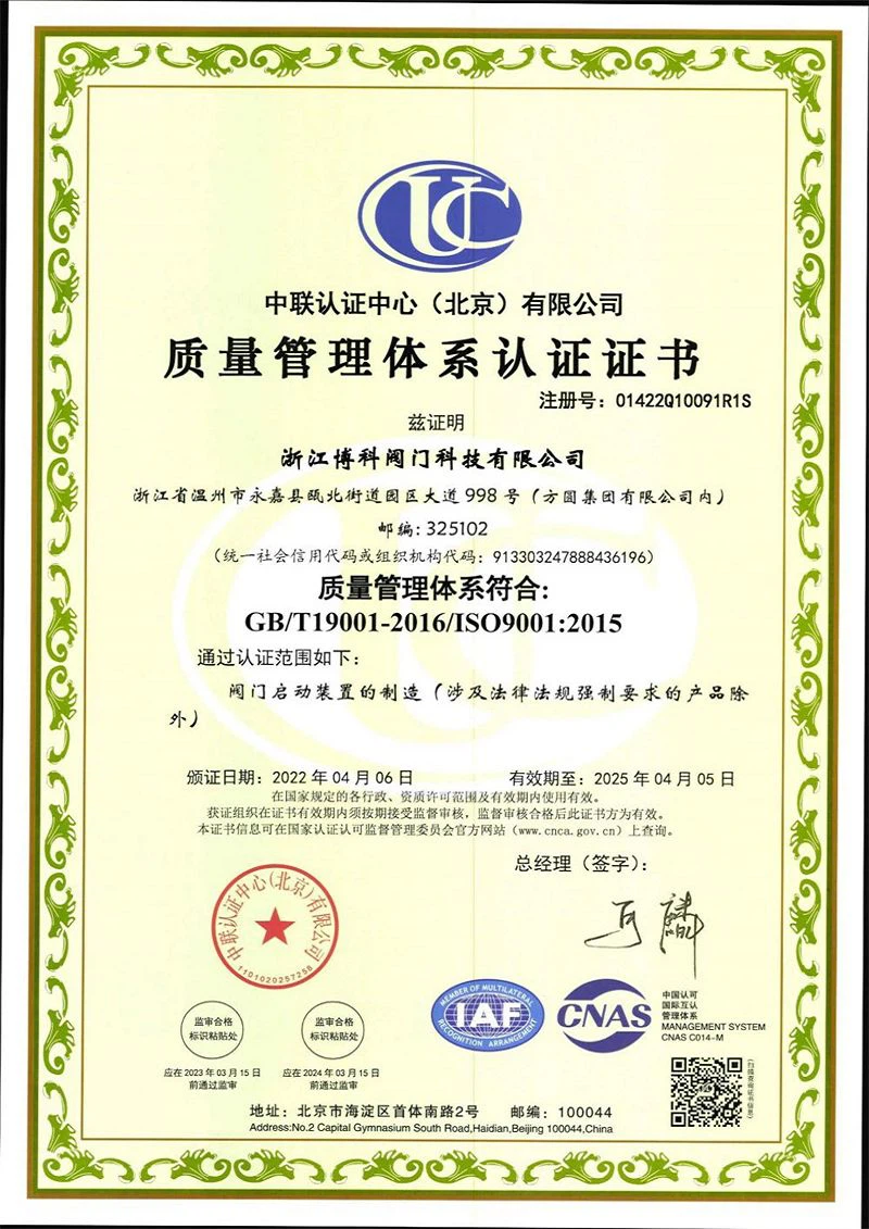 ISO 9001 CN ISO 9001 CN